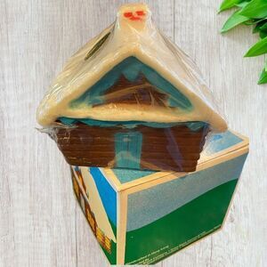 Fuller Brush Company Swiss Chalet Candle 4”